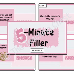 5-Minute Filler - Year 3 (A1)