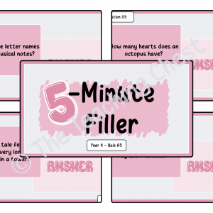 5-Minute Filler - Year 4 (A5)