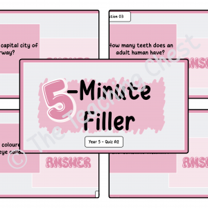 5-Minute Filler - Year 5 (A2)