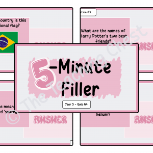 5-Minute Filler - Year 5 (A4)