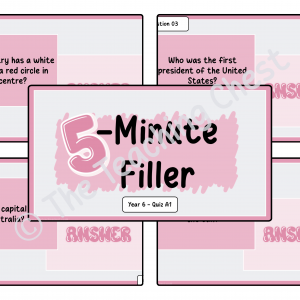 5-Minute Filler - Year 6 (A1)