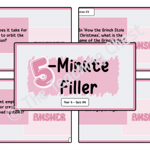 5-Minute Filler - Year 6 (A6)