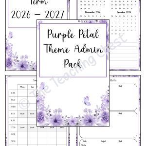Admin Pack (Purple Petal)