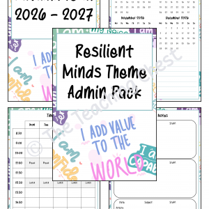 Admin Pack (Resilient Minds)