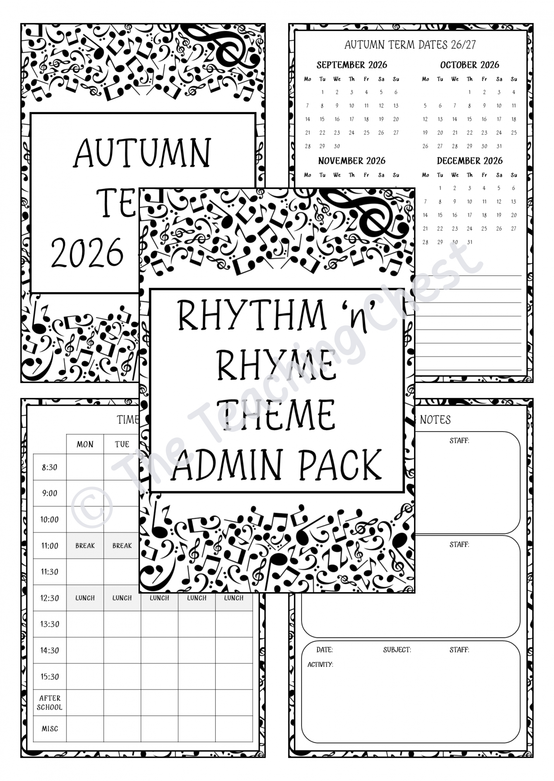 Admin Pack (Rhythm 'n' Rhyme)