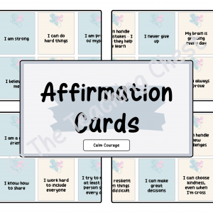 Affirmation Cards (Calm Courage)