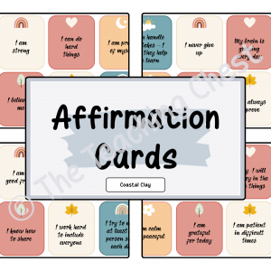 Affirmation Cards (Coastal Clay)
