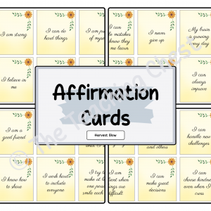 Affirmation Cards (Harvest Glow)