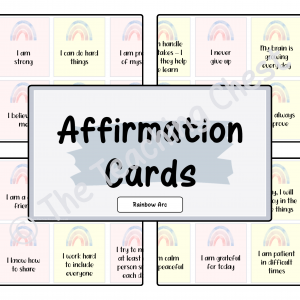 Affirmation Cards (Rainbow Arc)