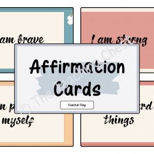 Affirmation Slides (Coastal Clay)