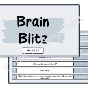 Brain Blitz - Year 4 (A5)