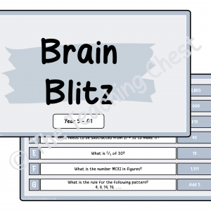Brain Blitz - Year 5 (A1)
