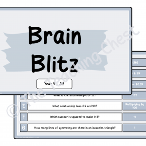Brain Blitz - Year 5 (A2)