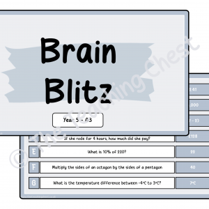 Brain Blitz - Year 5 (A3)