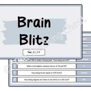 Brain Blitz - Year 6 (A1)