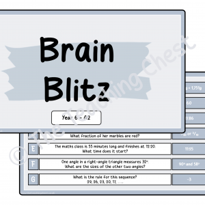 Brain Blitz - Year 6 (A2)