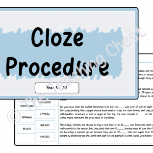 Cloze - Year 3 (A2)