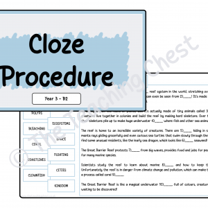 Cloze - Year 3 (B2)
