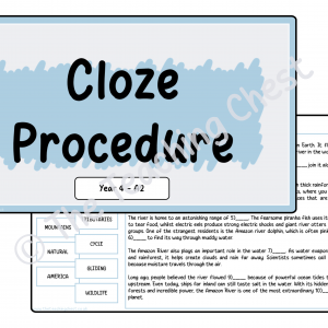 Cloze - Year 4 (A2)