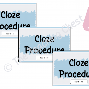 Cloze - Year 6 (Set A Bundle)
