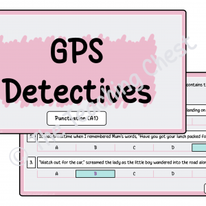 GPS Detectives - Punctuation (A1)