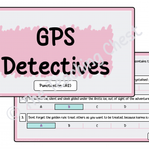 GPS Detectives - Punctuation (A2)