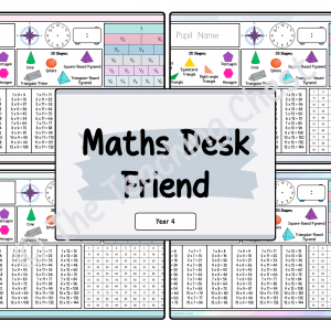 Maths Desk Friend - Year 4