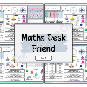 Maths Desk Friend - Year 5