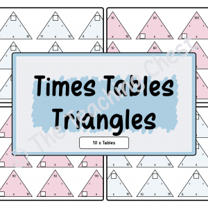 Times Tables Triangles (10x)