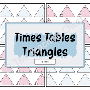 Times Tables Triangles (5x)