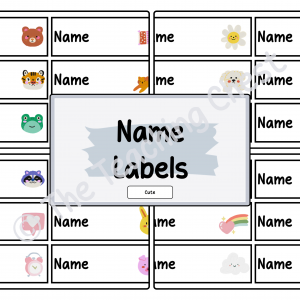Name Labels (Cute)