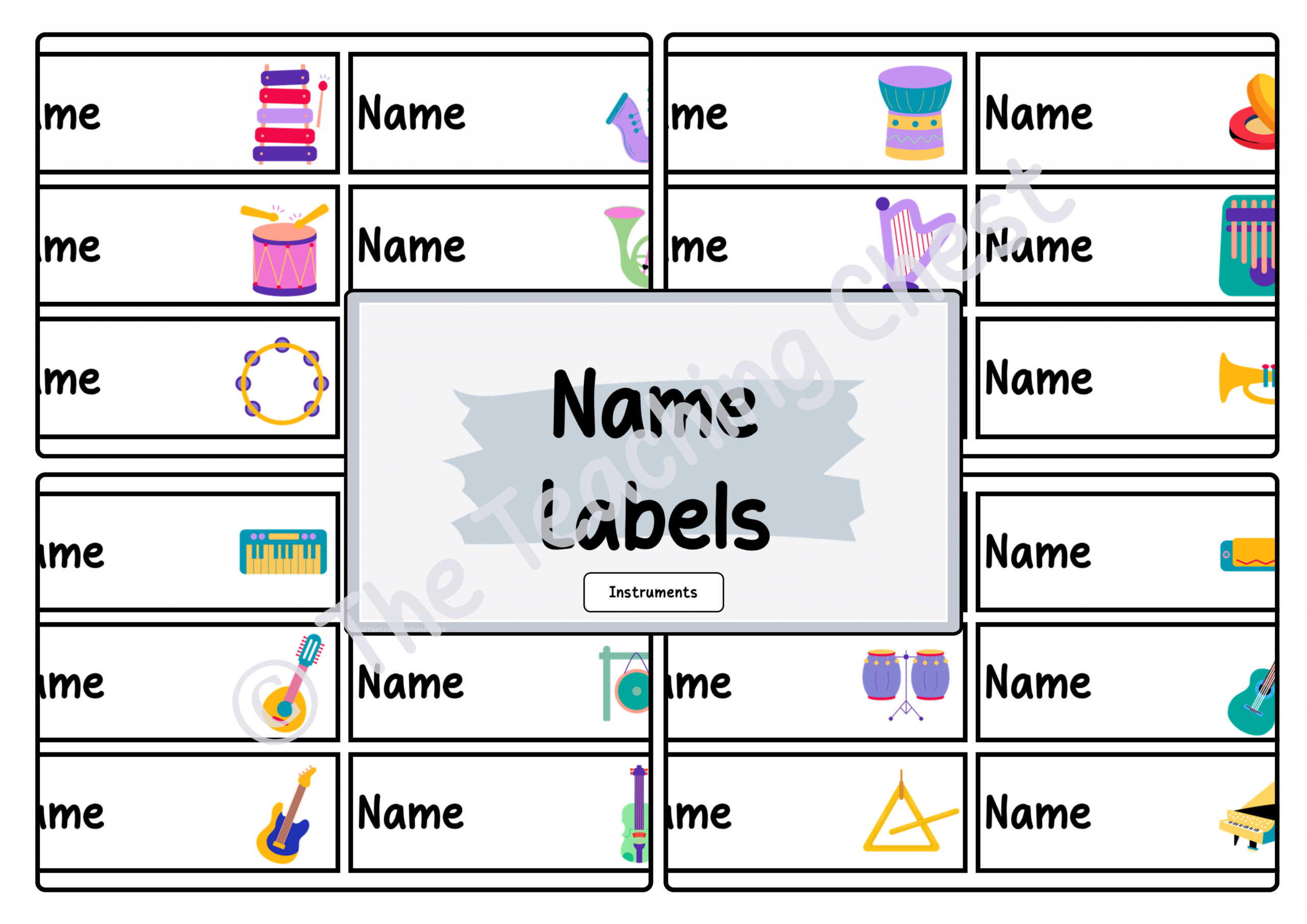 Name Labels (Instruments)