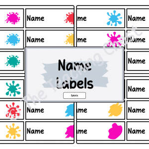 Name Labels (Splats)