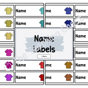 Name Labels (T-Shirts)