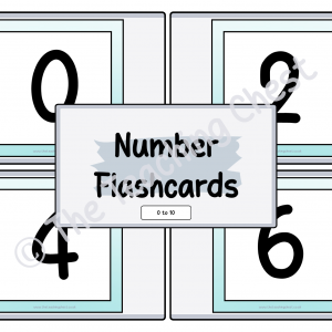 Numbers 0 to 10 Flashcards