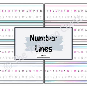 Number Line - 1 to 20
