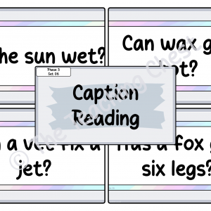 Phase 3 - Caption Flashcards