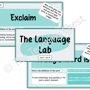 The Language Lab - Year 3 (A1)