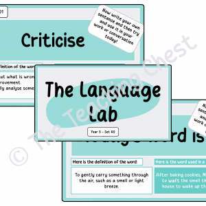 The Language Lab - Year 3 (A2)