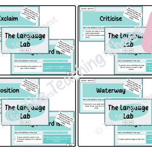The Language Lab - Year 3 (Set A Bundle)