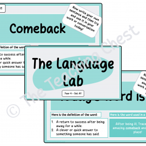 The Language Lab - Year 4 (A1)