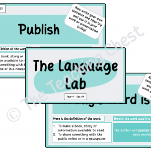 The Language Lab - Year 4 (A4)