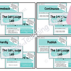 The Language Lab - Year 4 (Set A Bundle)