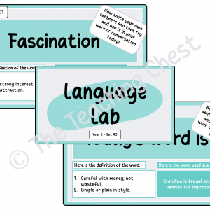 The Language Lab - Year 5 (A3)