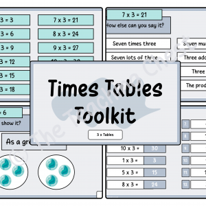 Times Tables Toolkit (3x)