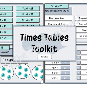 Times Tables Toolkit (4x)