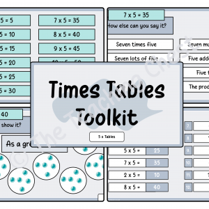 Times Tables Toolkit (5x)