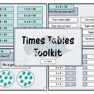 Times Tables Toolkit (8x)