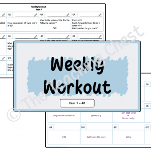 Weekly Workout - Year 3 (A1)