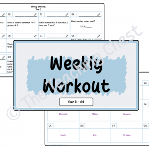Weekly Workout - Year 3 (A6)
